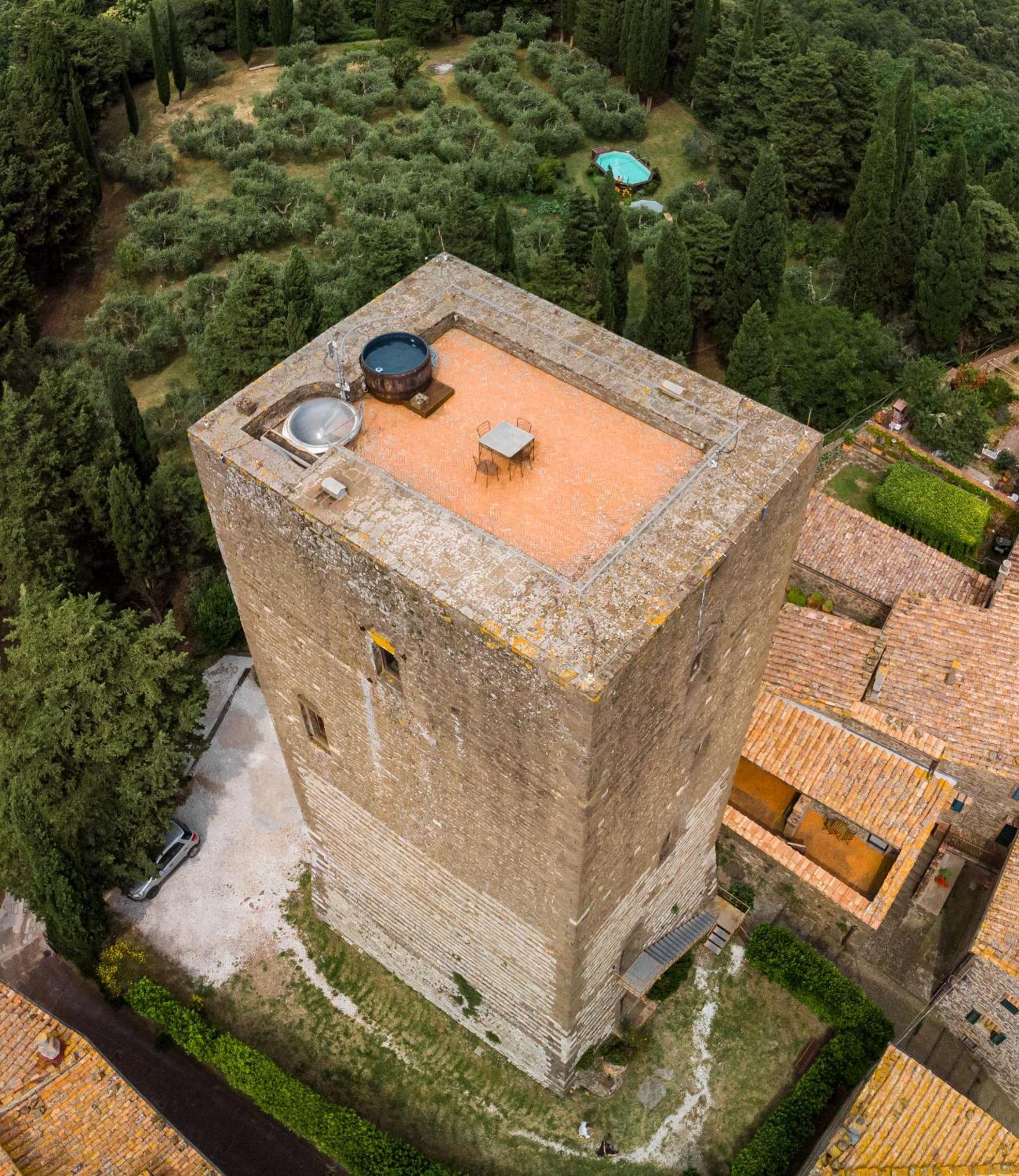 Torre Dei Belforti Montecatini Val di Cecina Eksteriør billede